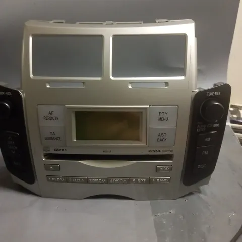 TOYOTA GR YARIS RADIO CD PLAYER 