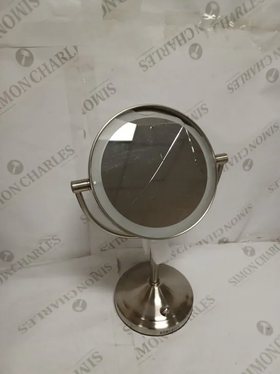 HOMEDICS SPA DOUBLE-SIDED MIRROR WITH DIMMABLE LIGHT - COLLECTION ONLY