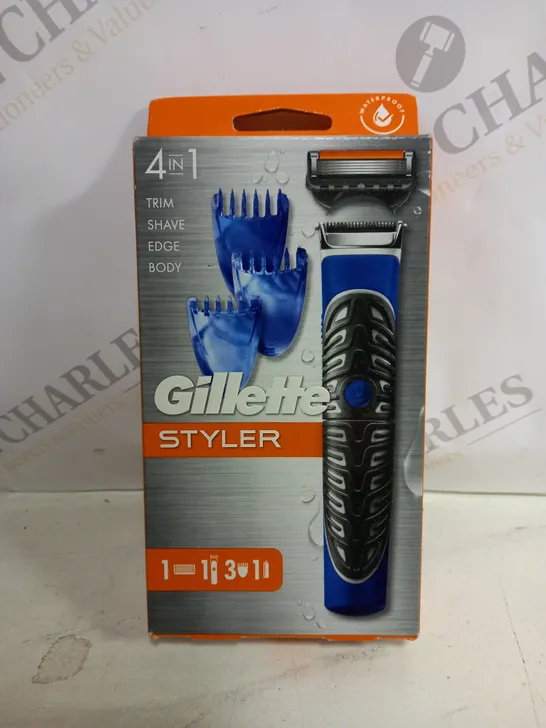 BOXED GILLETTE STYLER 4 IN 1 