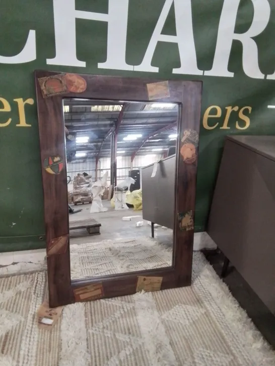 DESIGNER ANCIENT MARINER DOCKER MIRROR APPROXIMATELY 69X100CM  RRP £159