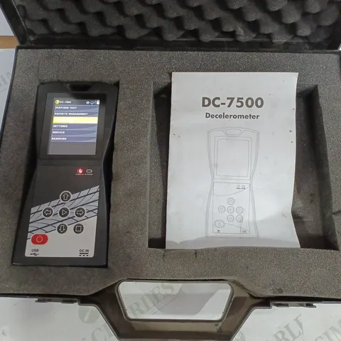 BOSTON SC-7500 DECELEROMETER