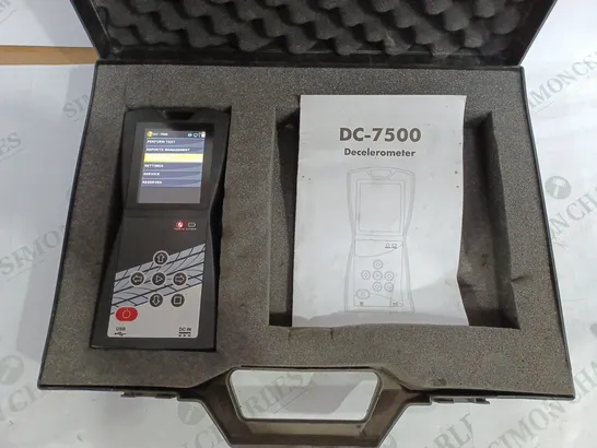 BOSTON SC-7500 DECELEROMETER