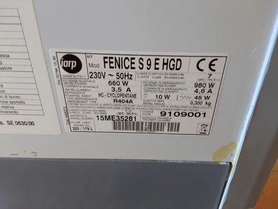 IARP FENICE S9 9-TUB DISPLAY ICE CREAM FREEZER UNIT 