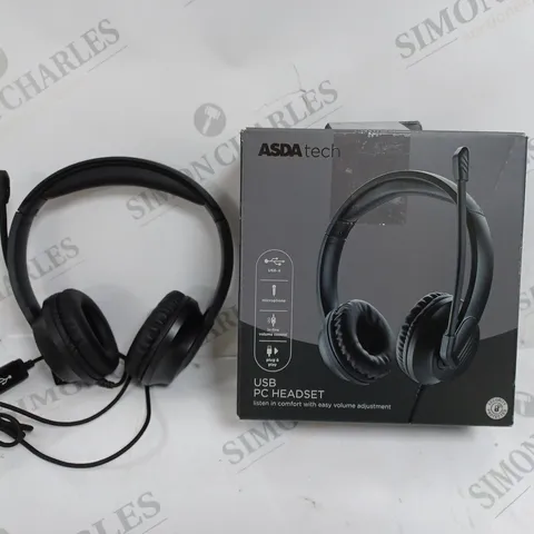 BOXED USB PC HEADSET IN BLACK