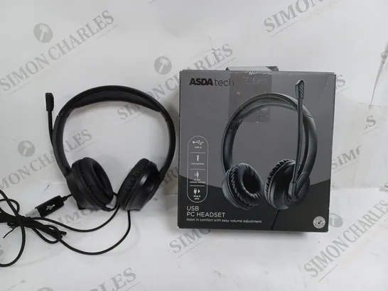 BOXED USB PC HEADSET IN BLACK