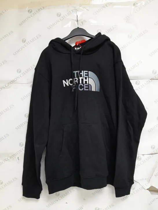 THE NORTH FACE XXL DREW PEAK PULLOVER HOODIE IN BLACK 