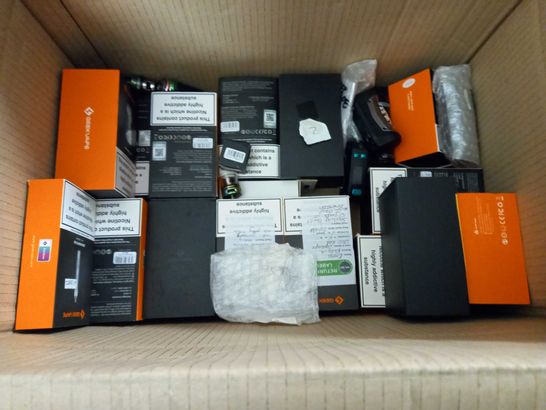 LOT OF APPROXIMATELY 37 ASSORTED VAPING SYSTEMS TO INCLUDE GEEK VAPE L200 AND AEGIS BOOST PLUS