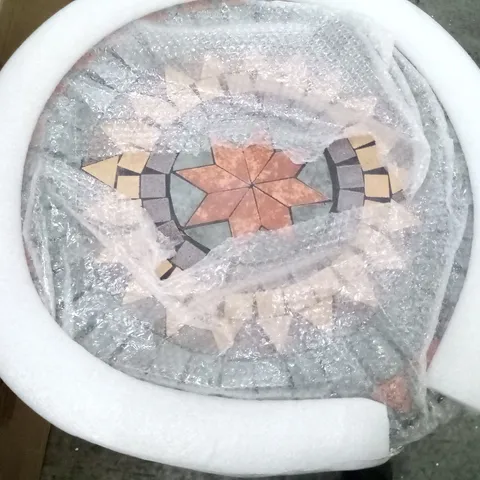 BOXED MOSAIC CIRCULAR TABLE