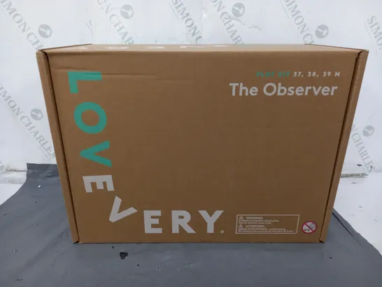 BOXED AND SEALED LOVEVERY PLAYKIT (37, 38, 39 M) THE OBSERVER