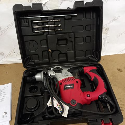 EINHELL ROTARTY HAMMER DRILL WITH CASE 