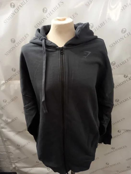 GYMSHARK ZIPPED JACKET SIZE M