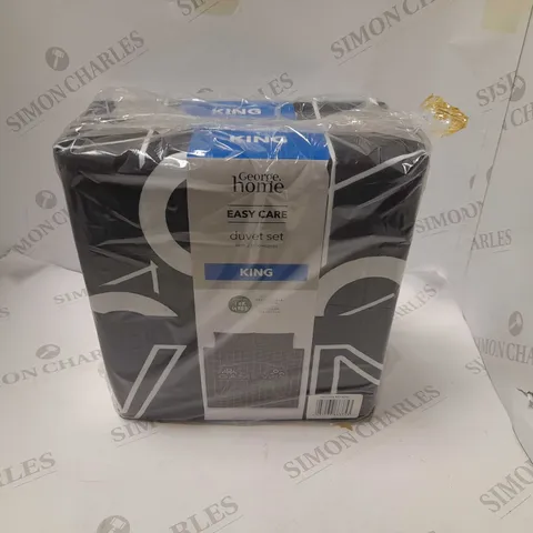 BRAND NEW GEORGE HOME DUVET SET KING SIZE