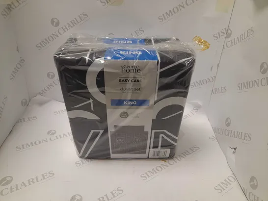 BRAND NEW GEORGE HOME DUVET SET KING SIZE