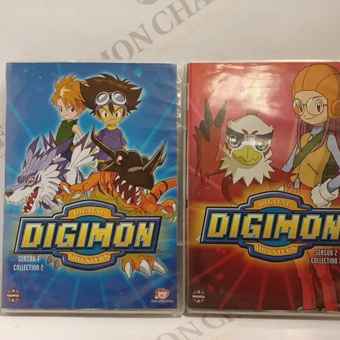 PAIR OF DIGIMON DVDS INCLUDING SEASON 1 AND 2