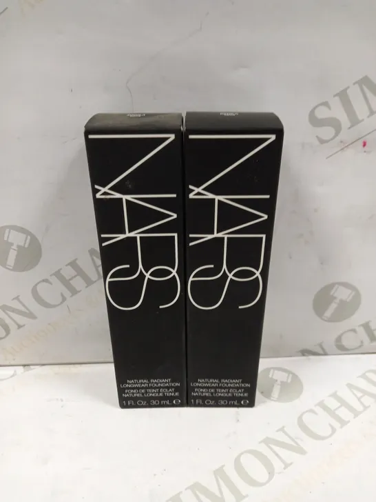 BOX OF 2 NARS NATURAL RADIANT LONGWEAR FOUNDATION - DARK 3 IGUACU