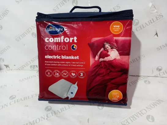 SILENTNIGHT COMFORT CONTROL ELECTRIC BLANKET