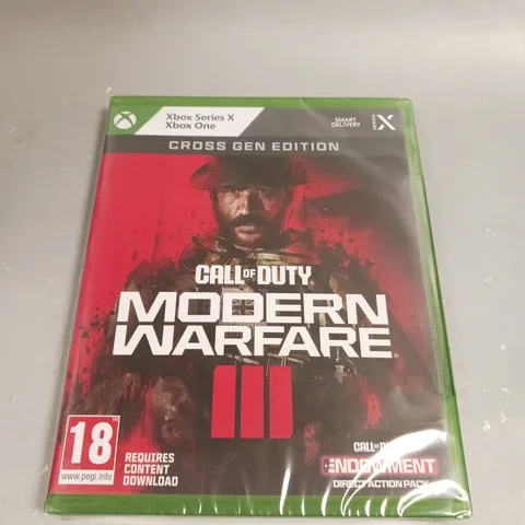 SEALED CALL OF DUTY MODERN WARFARE III FOR XBOX SERIES X & XBOX ONE 