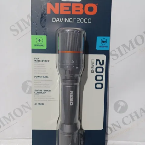 NEBO DAVINCI 2000 TORCH IN GREY