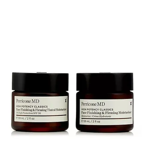 PERRICONE HIGH POTENCY CLASSICS TINTED FACE FINISHING MOISTURISING DUO