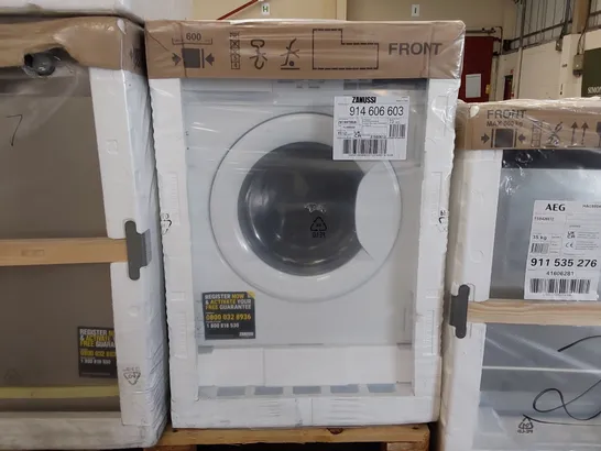 ZANUSSI INTEGRATED 8KG / 4KG WASHER DRYER WITH 1600 RPM - WHITE - E RATED Model Z816WT85BI RRP £775