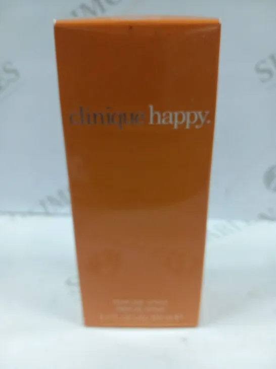 BOXED AND SEALED CLINIQUE HAPPY PERFUME SPRAY 100ML