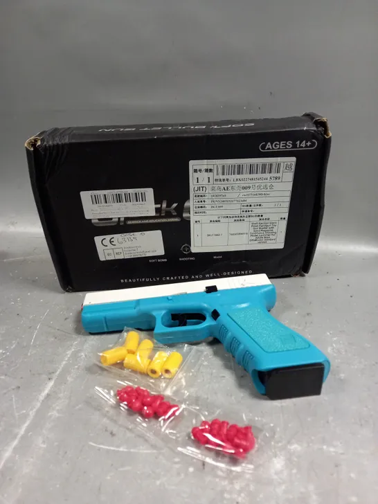 BOXED GLOCK GMBH SOFT BULLET GUN - COLLECTION ONLY 