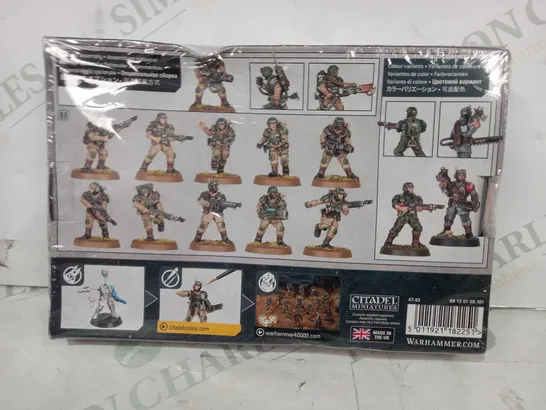 WARHAMMER 40K ASTRA MILITARUM CADIAN SHOCK TROOPS (PACK OF 10 MINIATURES)