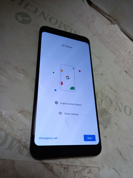 GOOGLE PIXEL - BLACK MOBILE PHONE