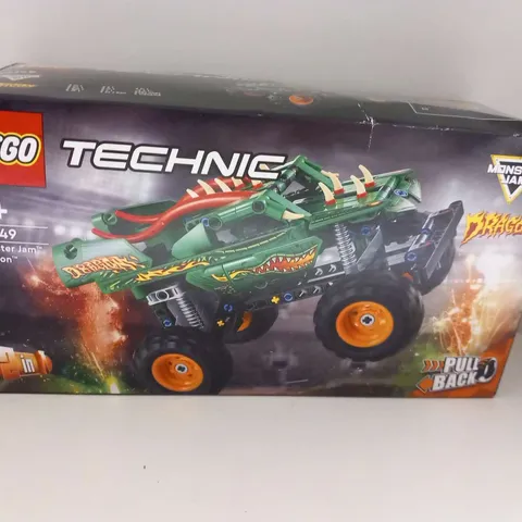 BOXED LEGO TECHNIC MONSTER JAM DRAGON 42149