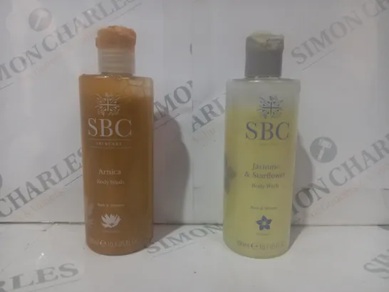 SET OF 2 SBC BODY WASH BOTTLES (300ML)