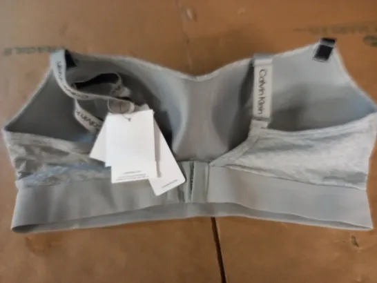 CALVIN KLEIN GREY BRALETTE - XL