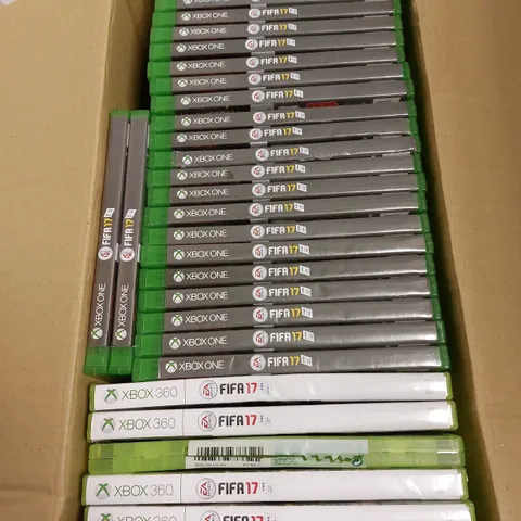 LOT OF 30 FIFA 17 XBOX GAMES