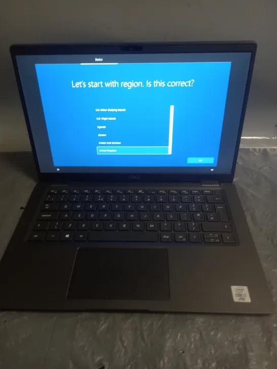 UNBOXED DELL LATITUDE 7410 INTEL CORE I7 PRO LAPTOP