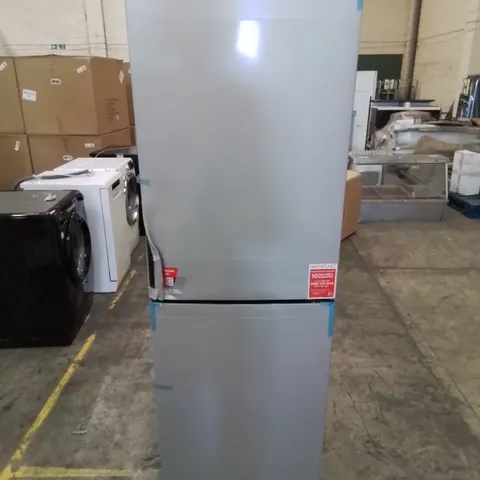 BOXED HOOVER FREESTANDING REFRIGERATOR 55CM WIDE 172CM HIGH IN SILVER