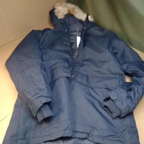 THE FRENCH CONNECTION 50TOU COAT IN MARINE - XL