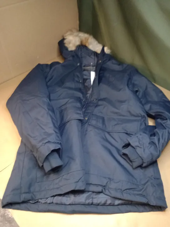 THE FRENCH CONNECTION 50TOU COAT IN MARINE - XL