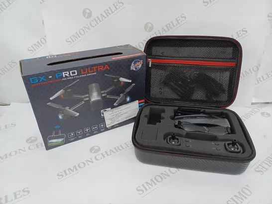 BOXED RDM GX-PRO ULTRA NEXT GENERATION HD PRO FOLDING DRONE 