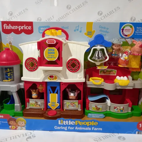 BOXED FISHER-PRICE LITTLE PEOPLE CARING ANIMALS FARM