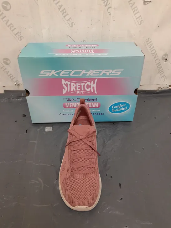 SKECHERS AIR COOLED MEMORY FOAM WOMENS 9 PINK TRAINERS  