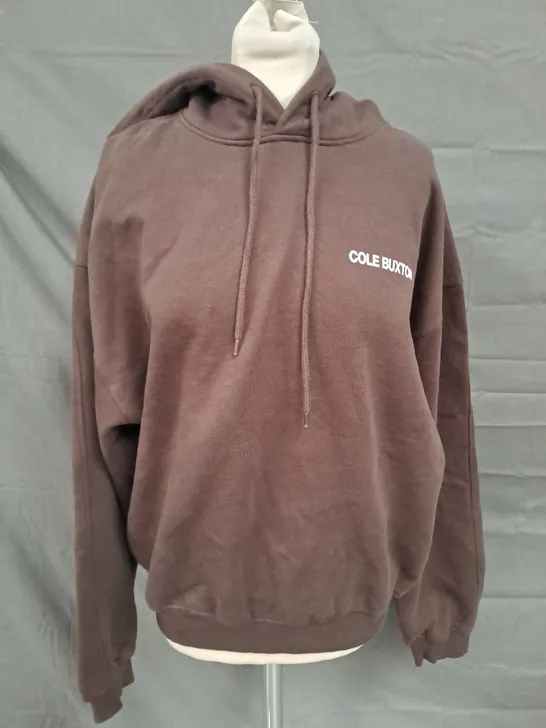 COLE BUXTON HOODIE IN BROWN SIZE SMALL