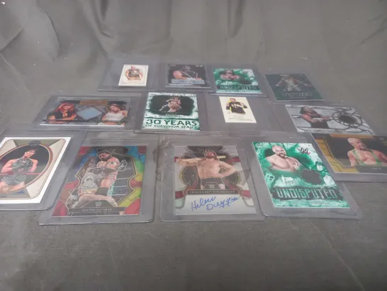 BOX OF ASSORTED COLLECTABLE WRESTLING CARDS