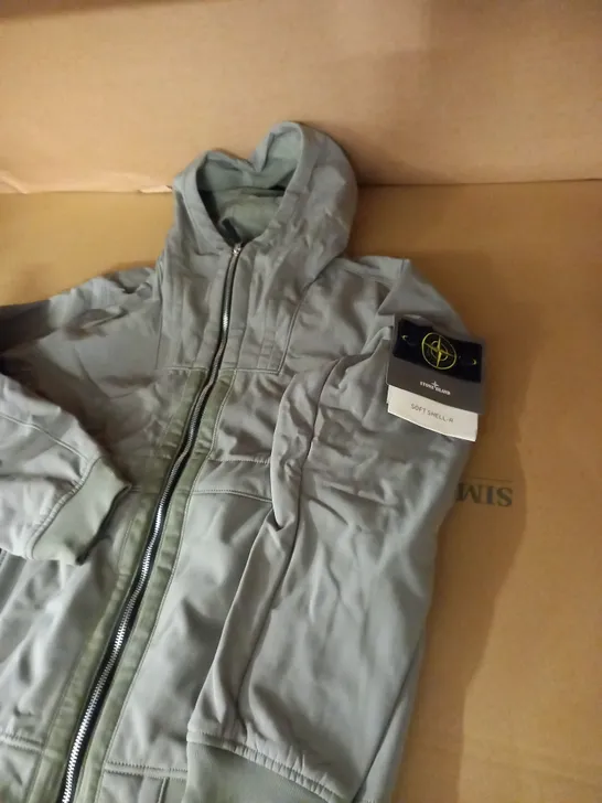 STONE ISLAND ZIPPED JACKET SIZE UNSPECIFIED