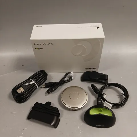 BOXED PHONAK ROGER SELECT BLUETOOTH MICROPHONE FOR HEARING AIDS