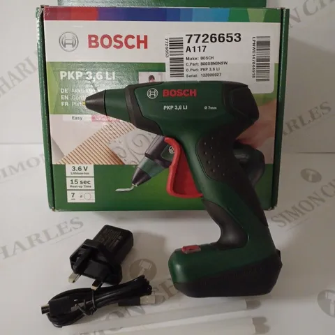 BOSCH CORDLESS GLUE GUN PKP