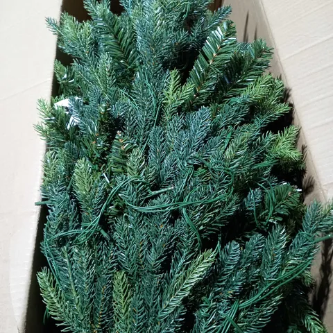 BOXED 6FT PRE LIT UPSWEPT TREE - COLLECTION ONLY