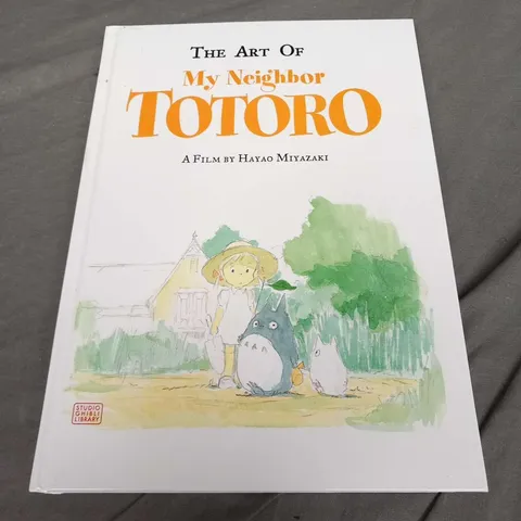 TWO THE ART OF MY NEIGHBOR TOTORO A FILM BY HAYAO MIYAZAKI BOOKS