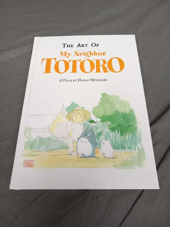 TWO THE ART OF MY NEIGHBOR TOTORO A FILM BY HAYAO MIYAZAKI BOOKS