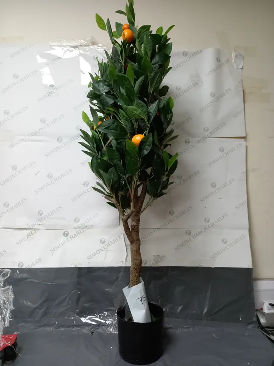 FAUX ORANGE TREE