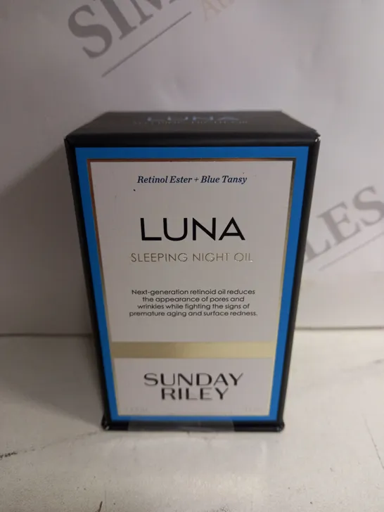 SEALED LUNA SLEEPING NIGHT OIL SUNDAY RILEY 15ML