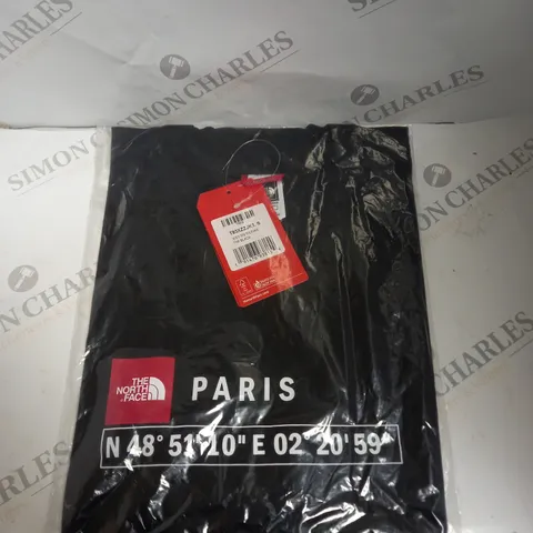 SEALED THE NORTH FACE PARIS GPS LIGHTWEIGHT T-SHIRT IN BLACK - S